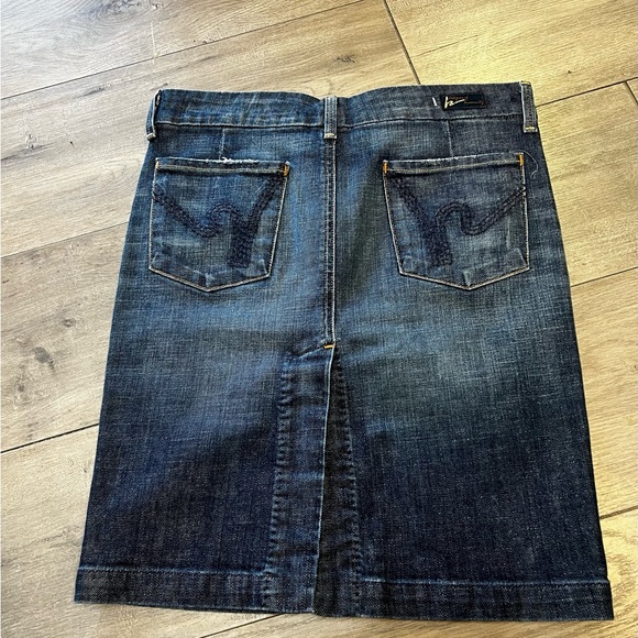 Citizens of Humanity stretch denim skirt size 28. Nwot - Picture 1 of 7